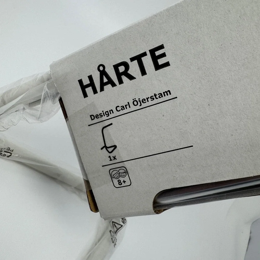IKEA HARTE LED Work Lamp White Design Carl Ojerstam 902.382.67 USB Powered Lamp